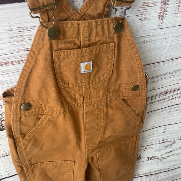 Carhartt // Brown Baby Overalls - Picture 2 of 5